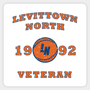 Levittown North Veteran 1992 Long Island Sticker